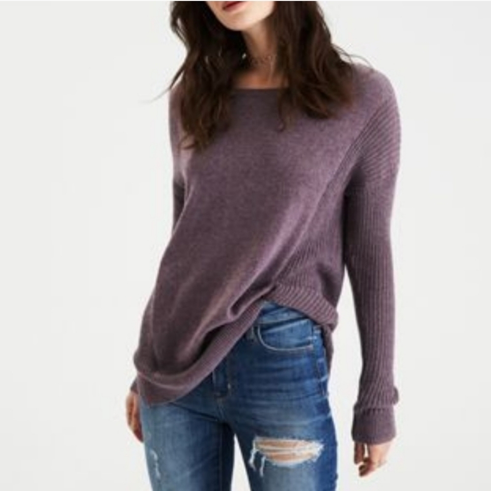 AE Mixed Stitch Sweater